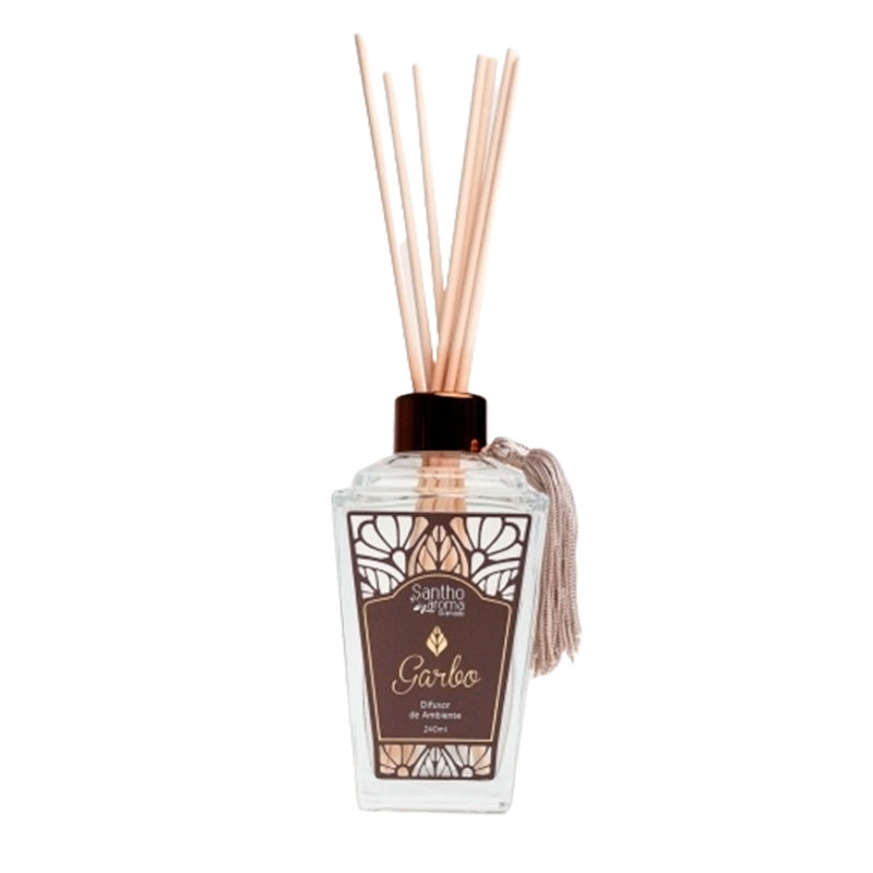 DIFUSOR DE AROMAS COM VARETAS GARBO - 240ML