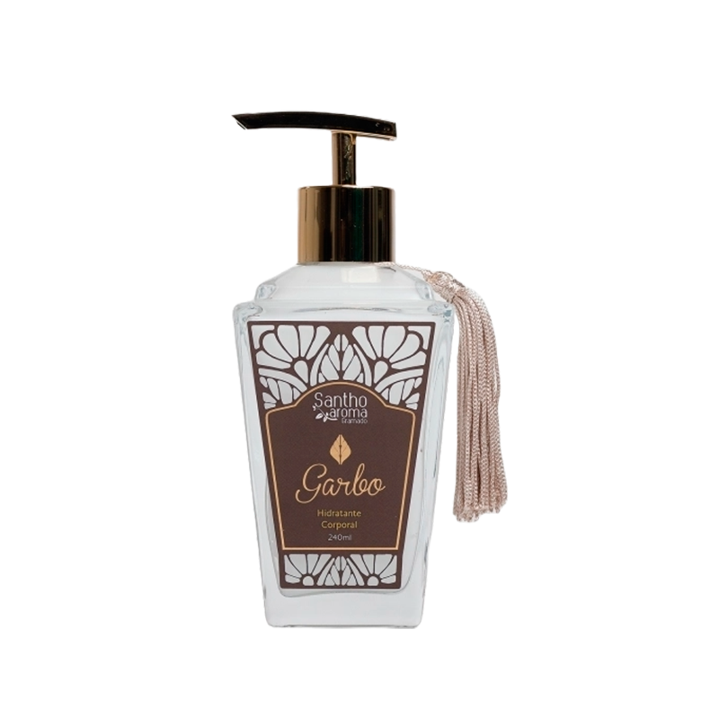 HIDRATANTE CORPORAL GARBO - 240ML - FRASCO VIDRO