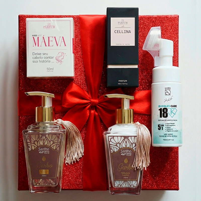 KIT DE NATAL PREMIUM ( ACOMPANHA CAIXA PERSONALIZADA )