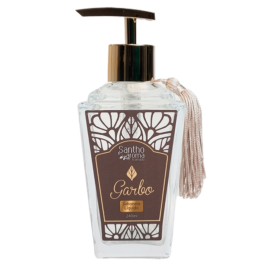 SABONETE LIQUIDO TRASNPARENTE GARBO - 240ML
