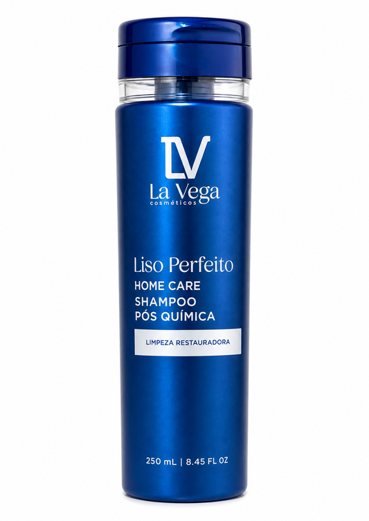 Shampoo Pós Química 250ml | Linha Liso Perfeito