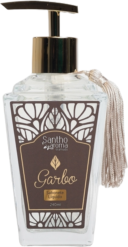 SABONETE LIQUIDO TRASNPARENTE GARBO - 240ML