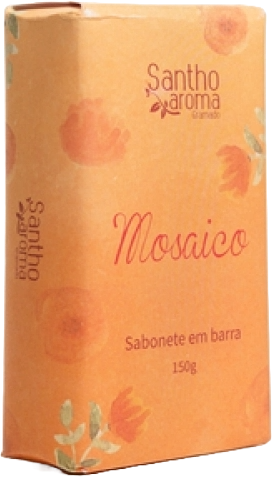 SABONETE EM BARRA MOSAICO 150G